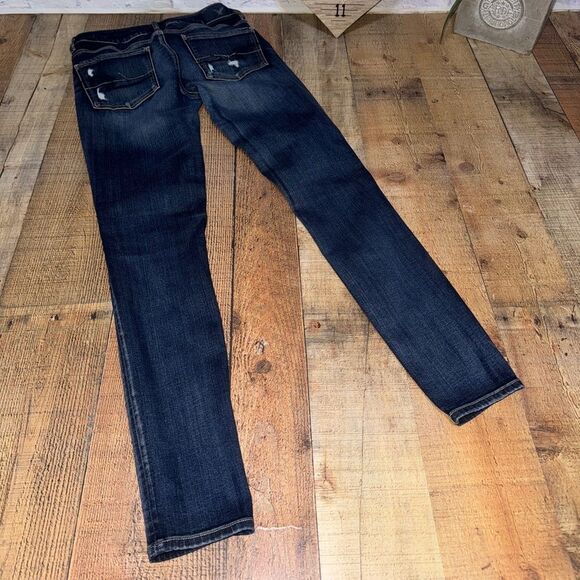 American Eagle AE Skinny Stretch Denim Jeans Jegging Womens 6 Reg 28 - Picture 5 of 12